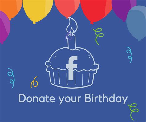 Support Charitable Causes on Your Birthday .